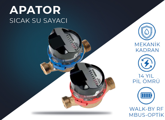 Apator Sıcak Su Sayacı